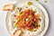 Whipped Ricotta mit knuspriger Mortadella - GUSTO